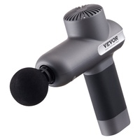 Massage Gun Deep Tissue, Percussion Muscle Massager for Athletes - with 5 Speed Levels & 6 Massage Heads, 7.4V 2500mAh Batteries, Handheld Electric Ma