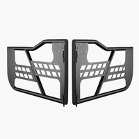 Jeep Tube Doors, 2-Door, Hunting Style Jeep Tubular Door with Heavy-Duty Hinges & OE Latch, Jeep Doors with Rubber Pads & Toughened Steel Tube, Fit fo