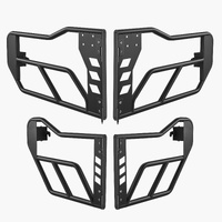 Jeep Tube Doors, 4-Door, Adventure Style Jeep Tubular Door with Heavy-Duty Hinges & OE Latch, Jeep Doors with Rubber Pads & Toughened Steel Tube, Fit 