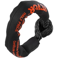 Synthetic Soft Shackle Rope, 2 Pack 12.7 x 558.8 mm 20 Ton Breaking Strength, Recovery Tow Shackles with Extra 2 Sleeves and Storage Bag for UTV, ATV,