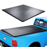 Truck Bed Cover, Roll Up Truck Bed Tonneau Cover, Compatible with 2002-2018 Dodge Ram 1500, 2003-2024 2500 3500, 2019-2024 Classic, for 6.4 x 5.5 ft B