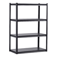 Storage Shelves, 2400 lbs, 4 Tier Garage Storage Shelving, 20" D x 40" W x 57" H Adjustable Metal Shelves for Garage Shelves Utility Rack Shelf, Ideal