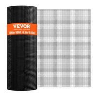 Hardware Cloth, 36'' x 100' Galvanized Wire Mesh Roll, 19 Gauge Chicken Wire Fence Roll, Vinyl Coating Metal Wire Mesh for Chicken Coop Barrier, Rabbi