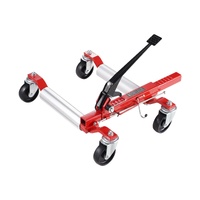 Wheel Dolly, Max Capacity 1500 Lbs Car Dolly, Car Jack Dolly Lifter with 360° Rotatable Wheels, Heavy Duty Vehicle Positioning Ratchet Tire Jack, for 