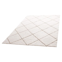 Indoor Plush Area Rugs, 2.44 x 3.05m Plush Carpet, Area Rugs Furry with Long Plushs Pile, Thick & Durable High-Pile Rug for High-Traffic Areas, Bedroo