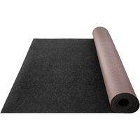 Marine Carpet, 6 x 23 ft Boat Carpeting, Charcoal Black Marine Grade Boat Carpet, Indoor/Outdoor Marine Carpeting with Water-proof TPR Backing, Water-