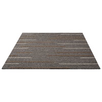 Carpet Tiles Reusable 610x610 mm, 24 PCS Modular Carpet Square Rug, Commercial Floor Soft Padded for Seamless Cover 8.9㎡, Easy DIY Replacement for Liv