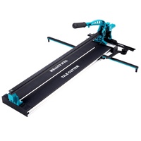 Manual Tile Cutter, 1000mm, Porcelain Ceramic Tile Cutter with Tungsten Carbide Cutting Wheel, Infrared Positioning, Anti-Skid Feet, Durable Rails for
