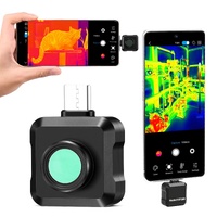 Thermal Imaging Camera for Android, 320 x 240 TISR Super Resolution, 25HZ Refresh Rate Infrared Thermal Imager for Smartphone Tablet, 160 x 120 IR Res