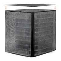 Air Conditioner Cover, 914 x 914 x 1010 mm Ac Cover for Air Conditioning Unit, Dual-Layer, Detachable Canopy,Waterproof Polyester, Universal HVAC Prot