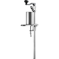 Manual Can Opener, Commercial Table Clamp Opener for Large Cans, Heavy Duty Can Opener with Base, Adjustable Height Industrial Jar Opener For Cans Up 