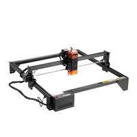 Laser Engraver, 10W Output, Laser Engraving Cutter Machine, 14.9 x 15.7 in/38 x 40 cm Working Area, 10000 mm/min Movement Speed, Compressed Spot with 