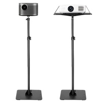 Projector Stand, Projector Floor Stand with Adjustable Height 770 to 1610mm, 360° Horizontal Rotation Projectors Cart for Meetings, Outdoor Movies, Vi