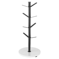 Mug Holder Tree with Marble Base 8 Hooks Cup Tree Rack for Counter Kitchen