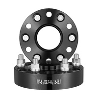 1.5" 6"x5" Wheel Spacers Wheel Adapters 6 Lug Forged Spacer 4 PCS Black