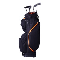 Golf Cart Bag with 14 Way Organizer Divider Top, 36” 13 Pockets Premium Cart Bag, Durable 600D Polyester Fabric Golf Bags with Handles & Dust Cover & 