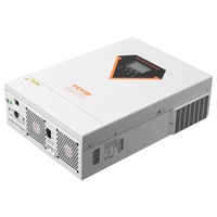 Hybrid Solar Inverter, 6000W, All in One Pure Sine Wave Power Inverter Charger, 220V AC, with Built-in 120A MPPT Solar Charger Controller, for Off-Gri