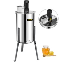 Brand New Large Two 2 Frame Stainless Steel Electric Honey Extractor