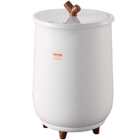 Towel Warmer Bucket, 20L Large Towel Warmer for Bathroom, Auto Shut Off Towel Heater with 4-Level Timer Fits up to Two 40"x70" Oversized Towels, Bathr