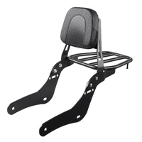 Motorcycle Backrest Sissy Bar with Luggage Rack for Honda Rebel 2017-2022
