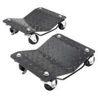 Car Dolly Wheel Tire Dolly 2 PCS Heavy Duty Skate Auto Repair Dolly 3000LB