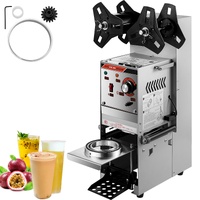 Semi-automatic Cup Sealing Machine Cup Sealer Silver 300-500 Cups/Hour