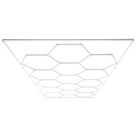 Hexagon Garage Lights 66300LM 15 Grids Honeycomb LED Shop Ceiling Light