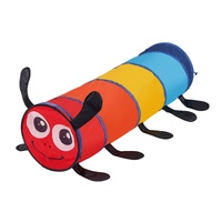 Kids Play Tunnel Tent for Toddlers, Colorful Pop Up Caterpillar Crawl Tunnel Toy for Baby or Pet, Collapsible Gift for Boy and Girl Play Tunnel Indoor