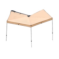 270 Degree Awning, 4.9 ㎡ Driver Side Vehicle Awning, Waterproof UV50+ Car Side Awnings with Carry Bag, All-Weather Free-Standing Overland Awnings Car 
