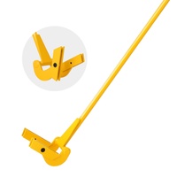 Pallet Buster, 104 cm Handle, 907 kg Weight Capacity, Q235 Carbon Steel, Heavy Duty Deck Wrecker Demolition Wood Pallet Tool Breaker Pry Bar Puller fo