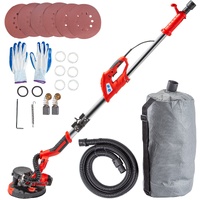Drywall Sander 750W Electric, Electric Sander Variable Speed 800-1750RPM, Drywall Sander Foldable Sheetrock Sander, with Telescope Handle ,Vacuum Bag 