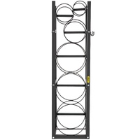 Refrigerant Tank Rack with 3x30lb and Other 3 Saving Space, Cylinder Tank Rack 46x13x4-inch, Refrigerant Cylinder Rack Gas Cylinder Racks and Holders,