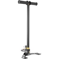 PCP Hand Pump, 3 Stage, 30Mpa 4500 PSI High Pressure PCP Air Rifile Filling Stirrup Pump with Oil-Moisture Filter Pressure Gauge, Stainless Steel for 