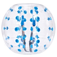 Inflatable Bumper Ball 1-Pack, 4FT/1.2M Body Sumo Zorb Balls for Teen & Adult, 0.8mm Thick PVC Human Hamster Bubble Balls for Outdoor Team Gaming Play