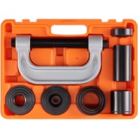 Ball Joint Press Kit, 10 pcsTool Kit, C-press Ball joint Remove and Install Tools, for Most 2WD and 4WD Cars, Heavy Duty Ball Joint Repair Kit for Aut