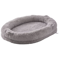 Human Dog Bed 1820x1220x250 mm Human Size Dog Bean Bed Washable PV Velvet