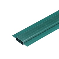 Bottom Locking Privacy Slats, Double-Wall Vertical Bottom-Locking Slats with Wings for Chain-Link Fence, High-Density HDPE Chain Link Slats Ideally Fi