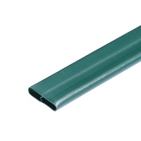 Bottom Locking Privacy Slats, Double-Wall Vertical Bottom-Locking Slats for Chain-Link Fence, High-Density HDPE Chain Link Slats Ideally Fit 1.2 m Hig