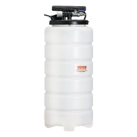Fluid Extractor, 15 Liters Capacity, Pneumatic/Manual Oil Changer Vacuum Fluid Extractor with Dipstick and Liquid Suction Hose, Oil Extractor Change P