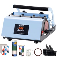 Tumbler Heat Press Machine 11-30oz Mug Press Sublimation Tumblers Blue