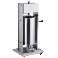 Manual Sausage Stuffer 15 L Vertical Sausage Machine 304 Stainless Steel