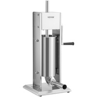 Sausage Stuffer 8LBS/5L Capacity Homemade Sausage Maker Stainless Steel
