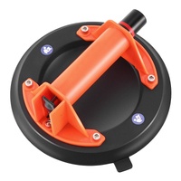 Vacuum Suction Cup, 203 mm Vacuum Glass Lifter with ABS Handle, 180 kg Max Lifting Capacity Tile Suction Cup Tool with Carrying Case for Lifting Large