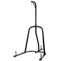 Punching Bag Stand, Steel Heavy Duty Workout Equipment, Boxing Punching Bag Stand, Holds Up to 140 lbs, Freestanding Sandbag Rack with Weighted Base, 
