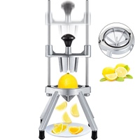 Citrus Cutter Lemon, Wedge Slicer 6-Section Lemon Cutter Slicer, Stainless Steel