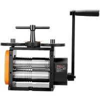 Rolling Mill, 2.24"/57 mm Jewelry Rolling Mill Machine, 1: 2 Gear Ratio, 3-in-1 Multi-function Rolling Mill, 0-5.5 mm Press Thickness for Metal Jewelr