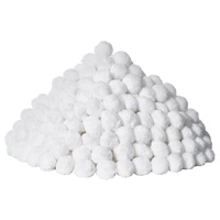 Pool Filter Balls for Sand Filter, 2.1 kg, Filter Balls Replace Pool Filter Sand, Reusable Polyester Fiber Filter Media Balls with Wash Bag, for Swimm