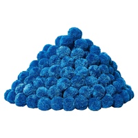 Pool Filter Balls for Sand Filter, 1.42 kg, Filter Balls Replace Pool Filter Sand, Reusable Blue Polyester Fiber Filter Media with Wash Bag, for Swimm