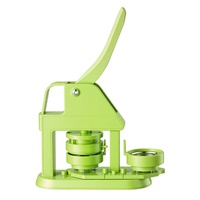 Button Maker Machine, 58 mm, Plastic Pin Maker with 100pcs Button Parts, Mr. Panda Magic Book, Circle Cutter and Hex Wrenches, Reinforced Ergonomic Ha