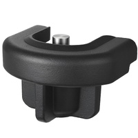 Trailer Hitch Lock, Compatible with 50.8 mm Couplers, Heavy-Duty Anti-Theft Trailer Ball Lock with 3 Keys, Prying-Resistant & Impact-Resistant, Fits f